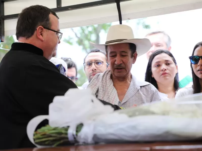 JEP entrega a familiares restos de víctima de falso positivo, en Dabeiba.
