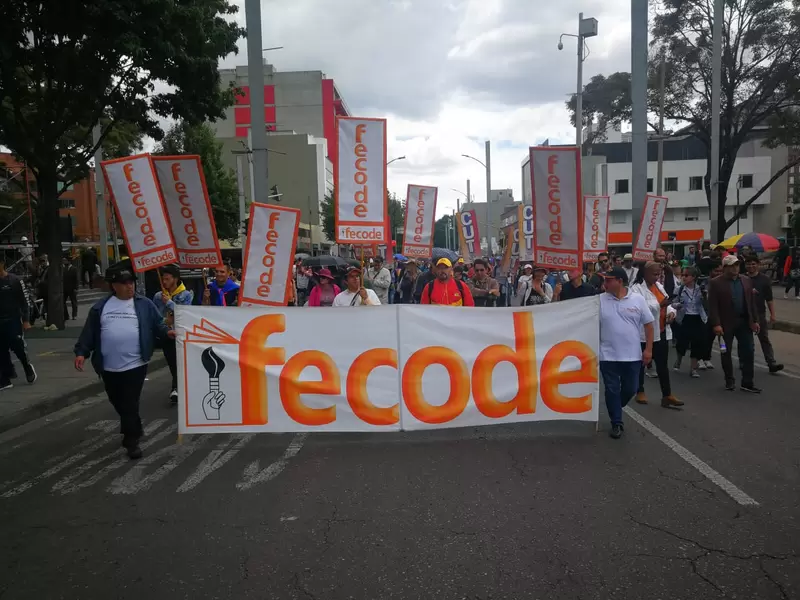 Marcha de Fecode