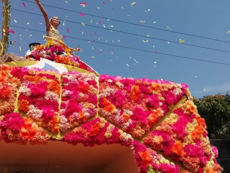 Carnaval batalla de flores