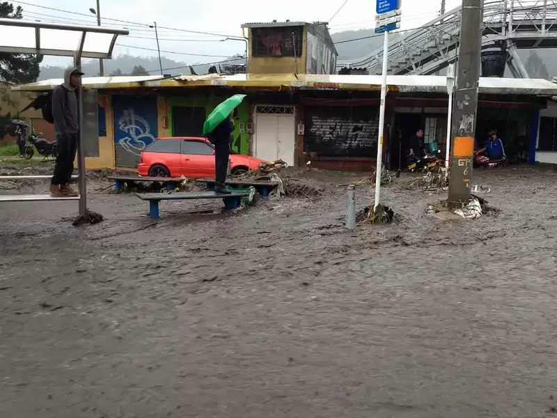 Lluvias en Bogotá
