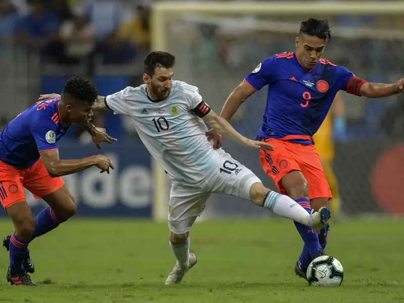 Messi y Falcao - Copa América 2019