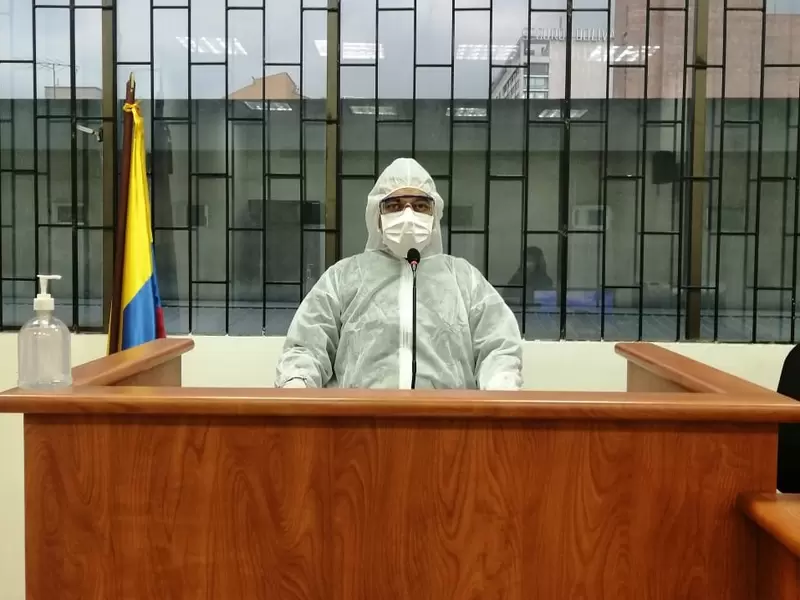 Jueces de Paloquemao en prevención por el coronavirus