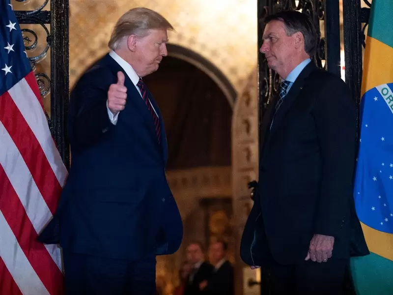 Donald Trump y Jair Bolsonaro Donald Trump y Jair Bolsonaro