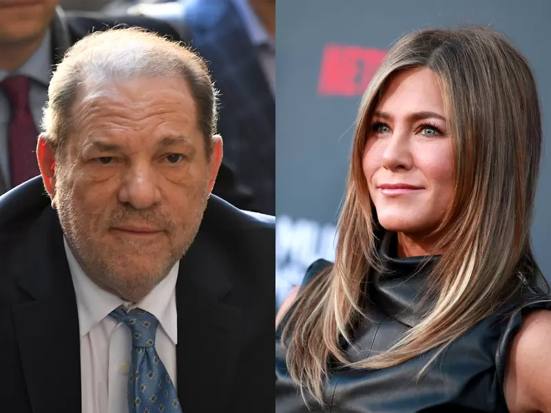 Harvey Weinstein y Jennifer Aniston Harvey Weinstein y Jennifer Aniston