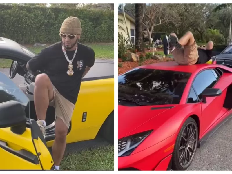 Anuel AA presume sus lujosos carros Anuel AA presume sus lujosos carros