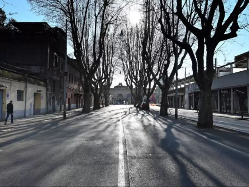 Así lucen las calles de Roma, Italia por la pandemia del coronavirus. Así lucen las calles de Roma, Italia