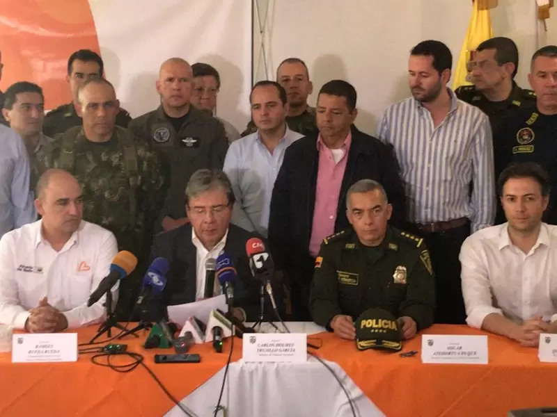 Consejo de seguridad en Bello, dirigido por el ministro de Defensa