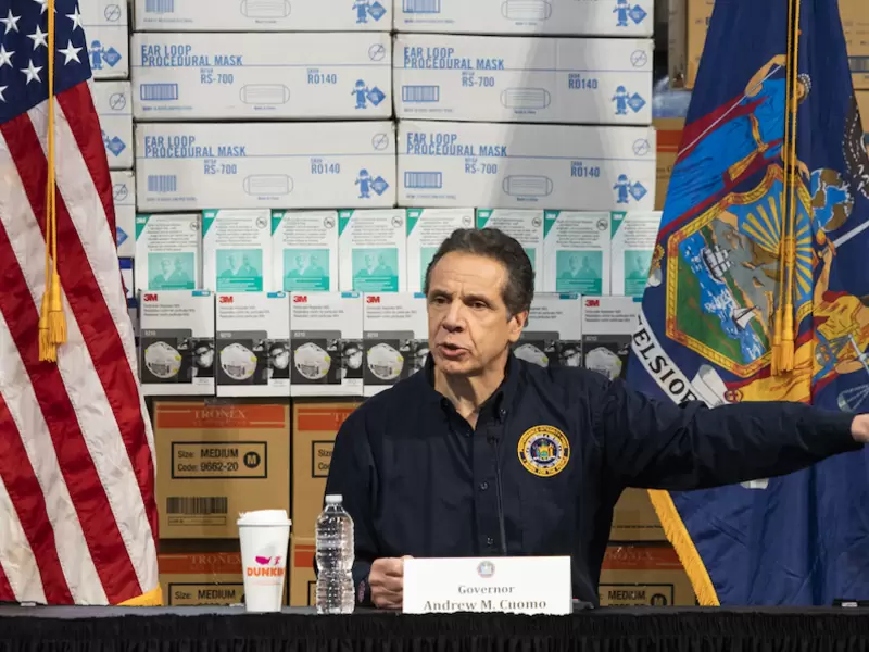 Andrew Cuomo, gobernador de Nueva York