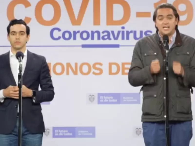 El director de Planeación, Luis Alberto Rodríguez, y el viceministro de Hacienda, Juan Alberto Londoño. El director de Planeación, Luis Alberto Rodríguez, y el viceministro de Hacienda, Juan Alberto Londoño.