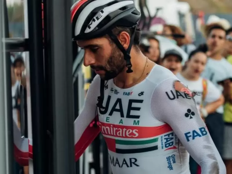 Fernando Gaviria, ciclista del UAE Team