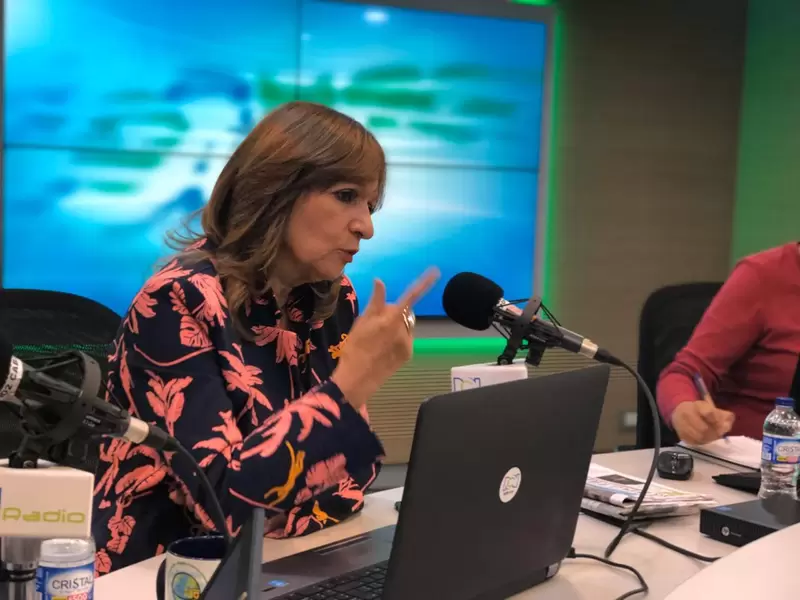 Ángela María Robledo, en entrevista con RCN Radio.