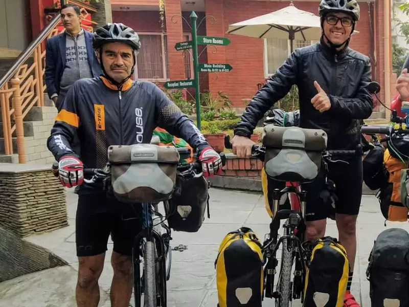 Álex Betancur y Luis Guillermo Londoño.