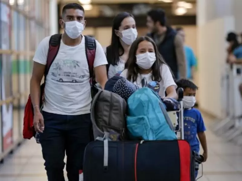 El paciente había llegado de Nueva York.