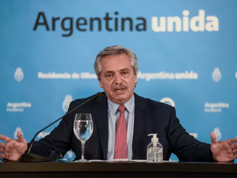 Alberto Fernández, presidente de Argentina Alberto Fernández, presidente de Argentina