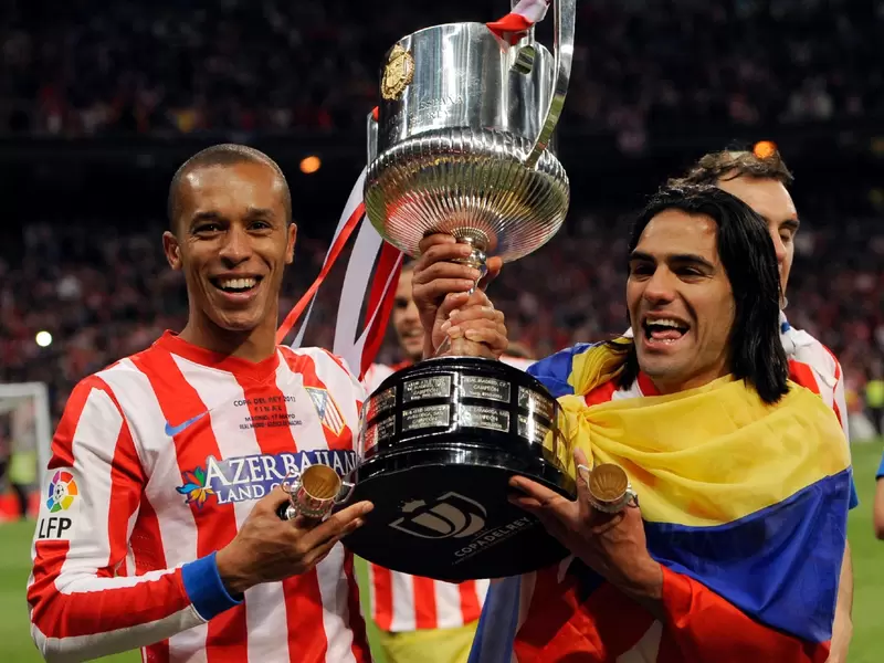 Falcao García se coronó campeón de la Europa League con el Atlético de Madrid Falcao García se coronó campeón de la Europa League con el Atlético de Madrid