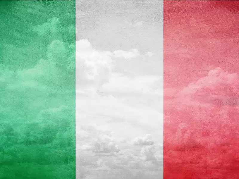 Bandera de Italia