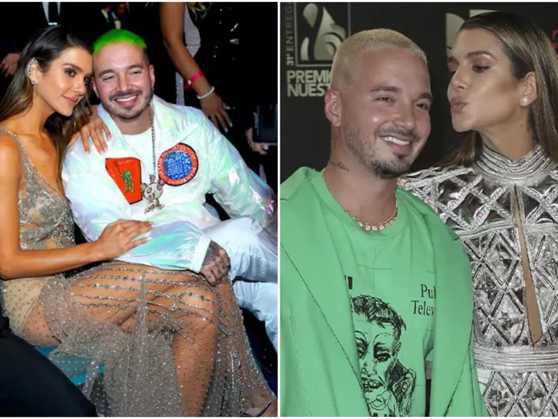J Balvin y Valentina Ferrer