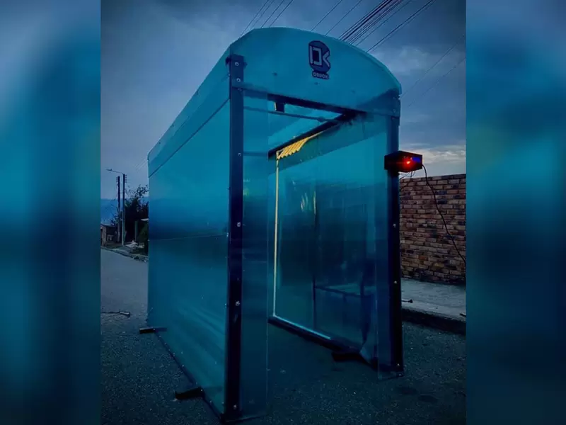Cabina descontaminante diseñada en Colombia