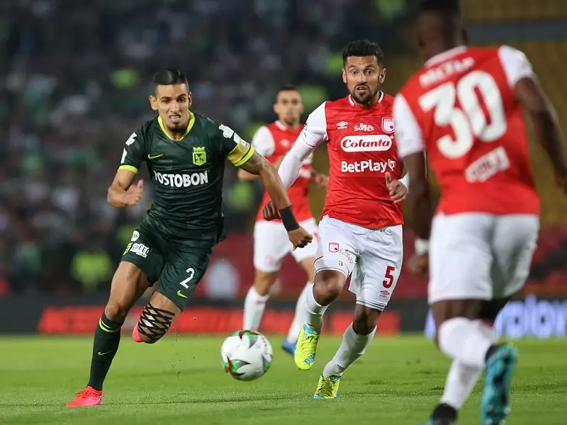 Atlético Nacional vs Santa Fe, Liga Betplay
