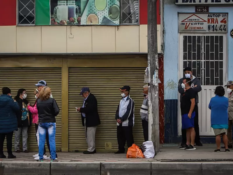 Cuarentena en Bogotá Cuarentena en Bogotá