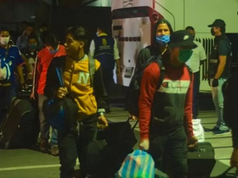 Venezolanos regresarán a su país.
