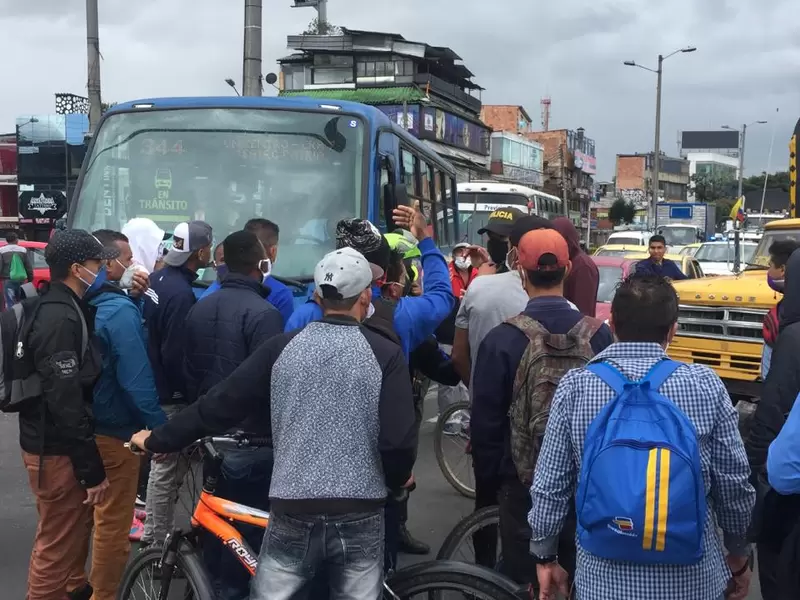 Protestas en Suba