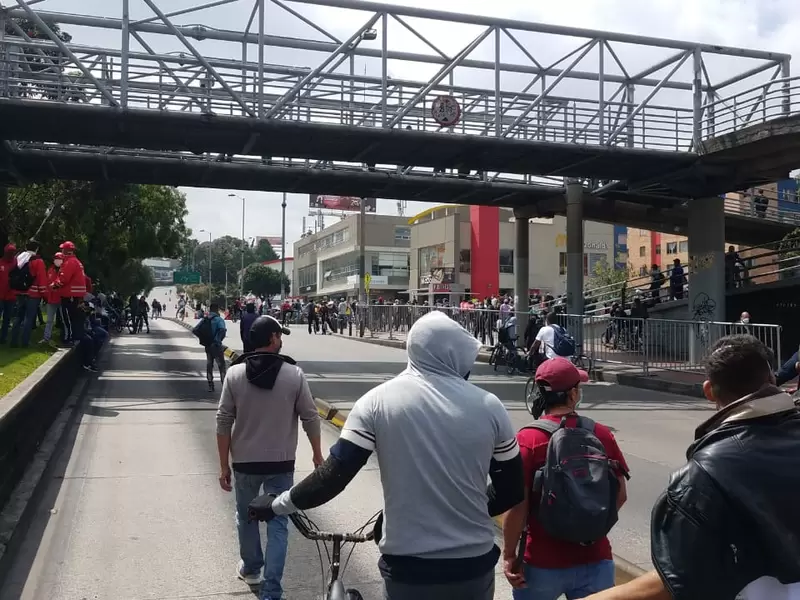 Protestas en Suba