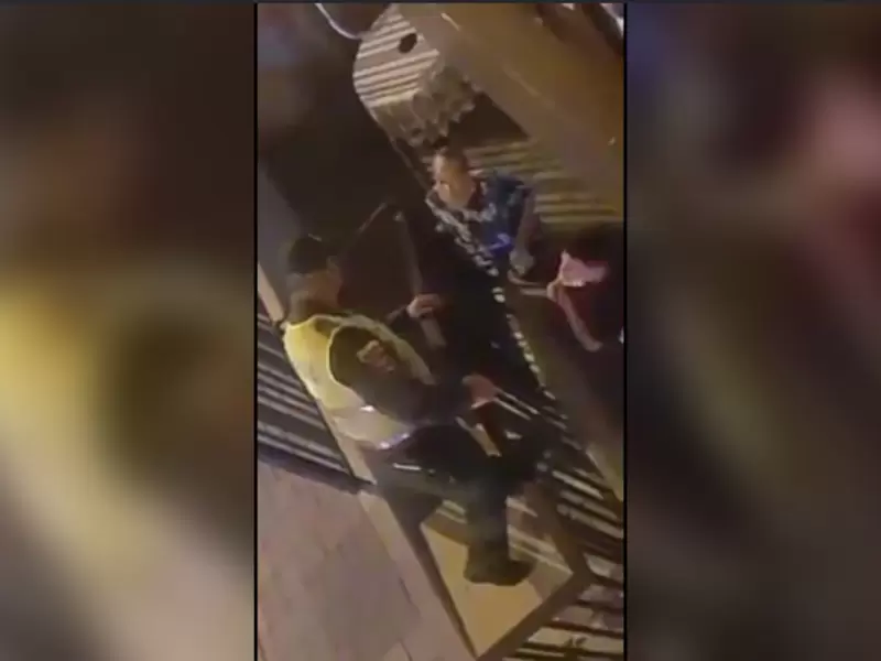 El regaño fue para los indisciplinados que estaban violando la cuarentena en el barrio Caicedo.