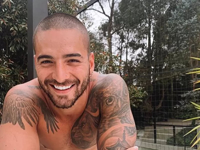 Maluma Maluma aparece sin ropa en Instagram y reta a sus seguidores