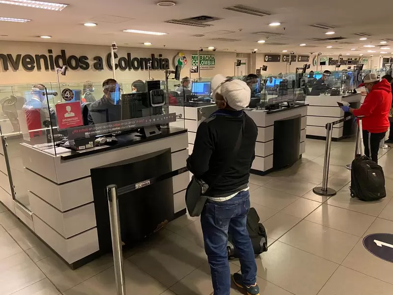 Colombianos retornados en vuelos humanitarios