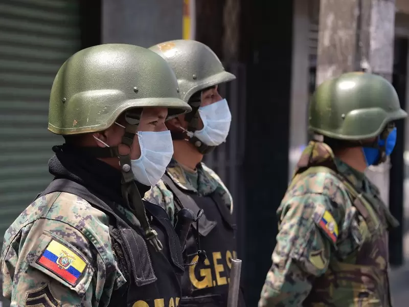 Militares y coronavirus en Ecuador