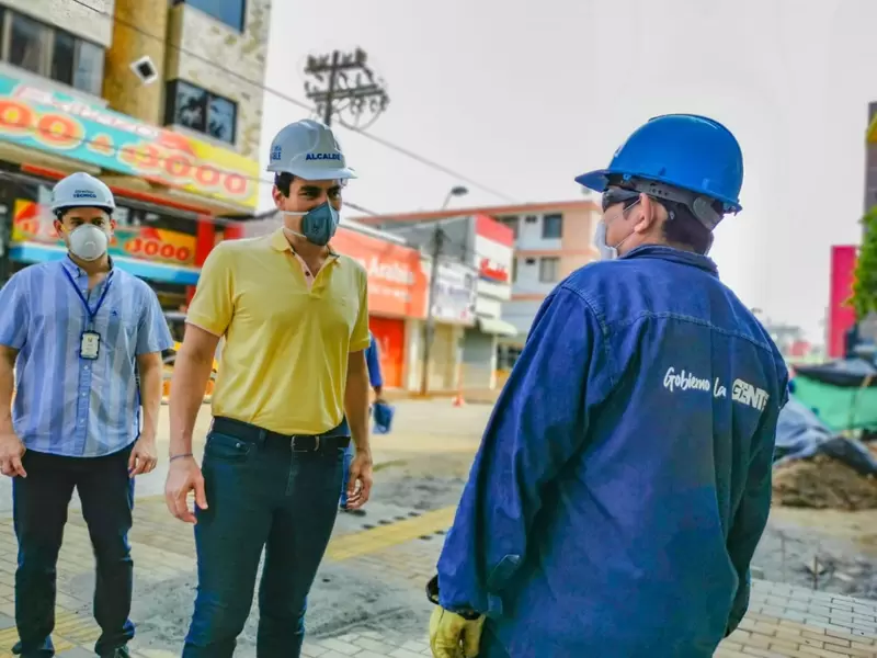 Se destacan las obras de la zona céntrica