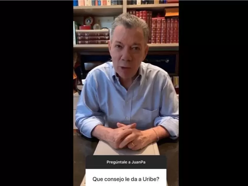 El consejo que Juan Manuel Santos le daría a Álvaro Uribe