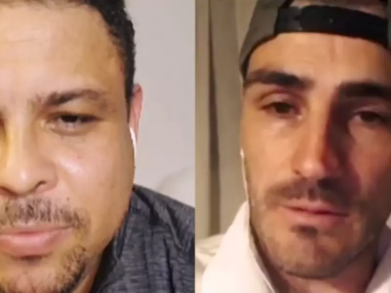 Ronaldo y su charla con íker Casillas