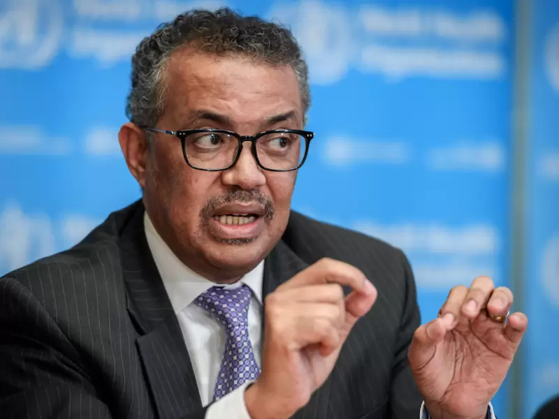 Tedros Adhanom, director de la OMS