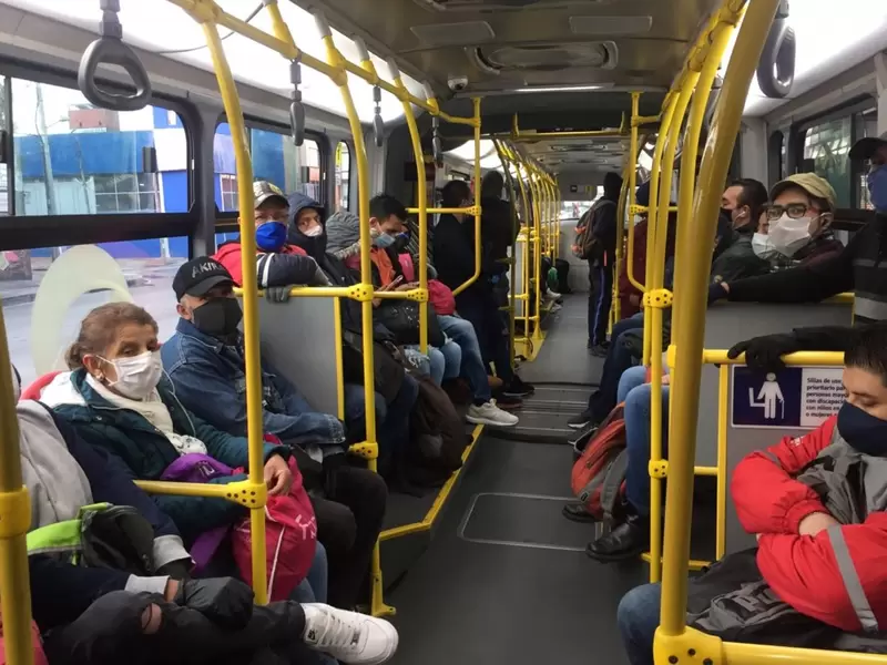 Usuarios de Transmilenio