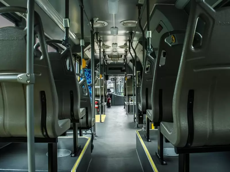 Transporte público en Medellín.