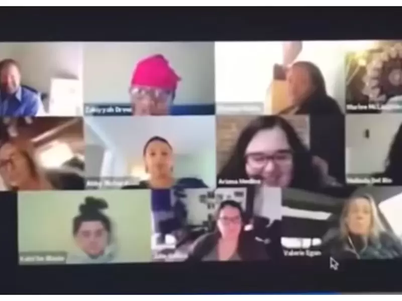 Videollamada laboral