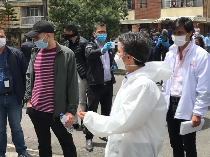 La alcaldesa Claudia López promovió prácticas de autocuidado en el sur de Bogotá