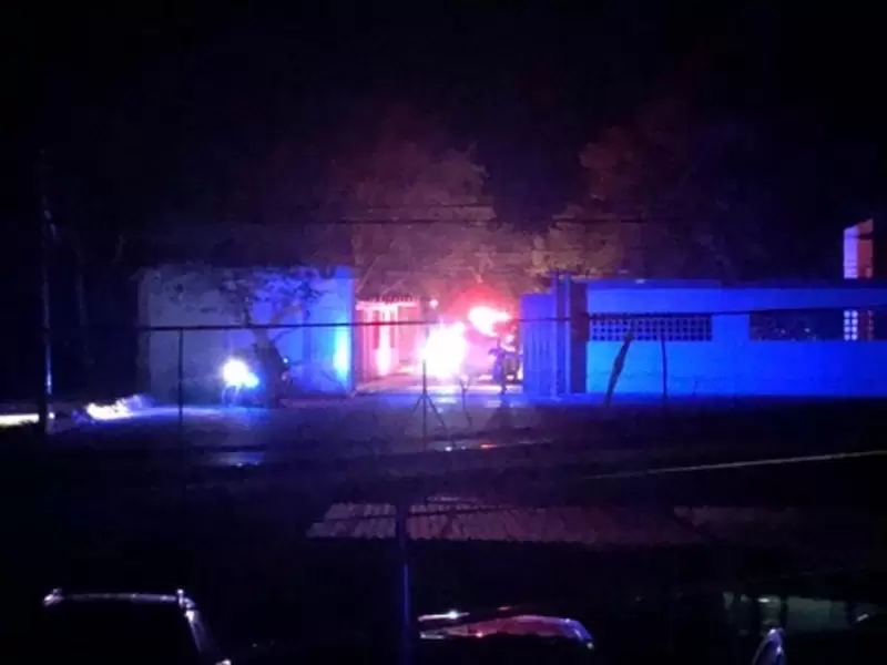 Incendio al interior de la subestación Ríohacha