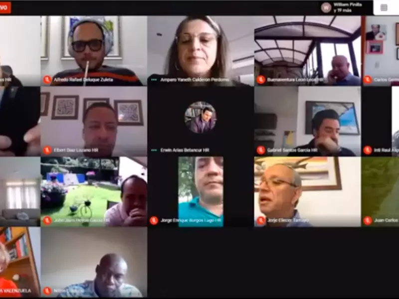 Comisión Primera en sesión virtual.