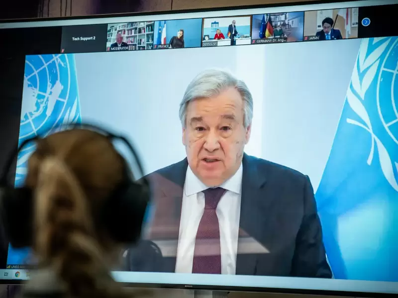 Antonio Guterres, secretario general de la ONU