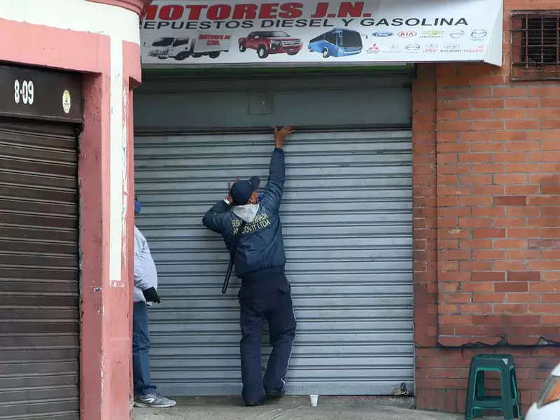 Reactivación económica automotriz / Cuarentena en Bogotá / Coronavirus en Colombia