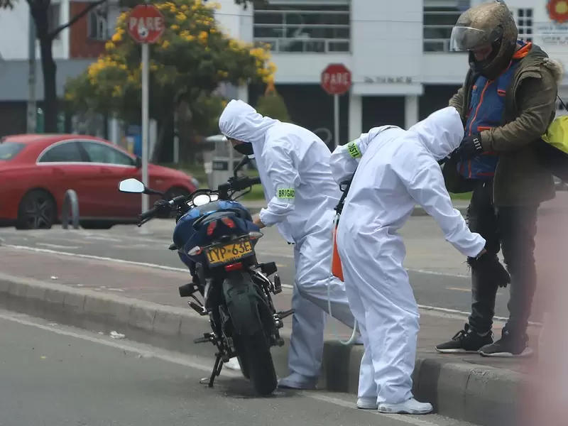 Vendedores ambulantes - Cuarentena en Colombia
