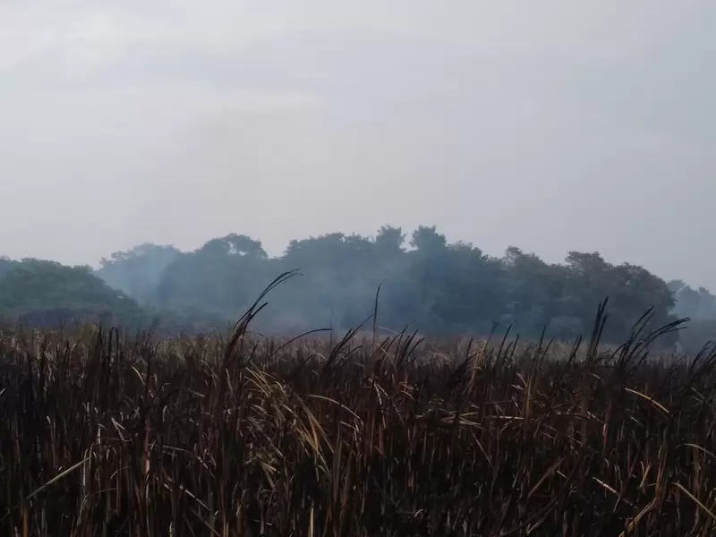 Autoridades esperan la autorización de ayuda del helicóptero para sofocar las llamas