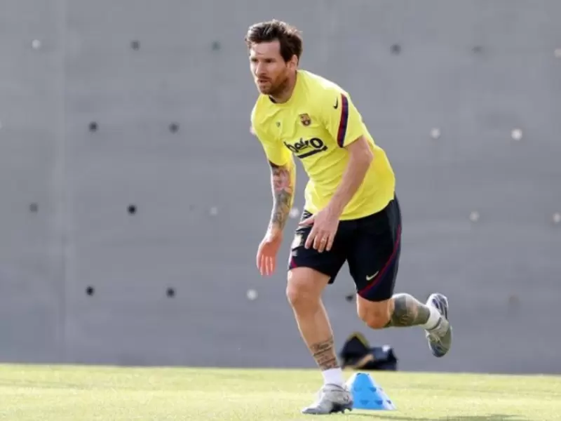 Lionel Messi- entrenamientos