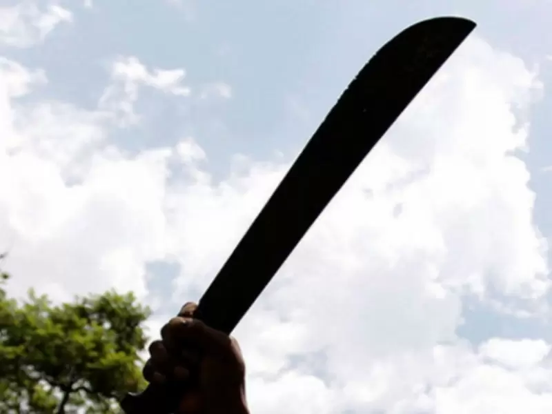 Aparentemente por celos un hombre agredió con un machete a su ex pareja, el hombre fue capturado en las últimas horas.