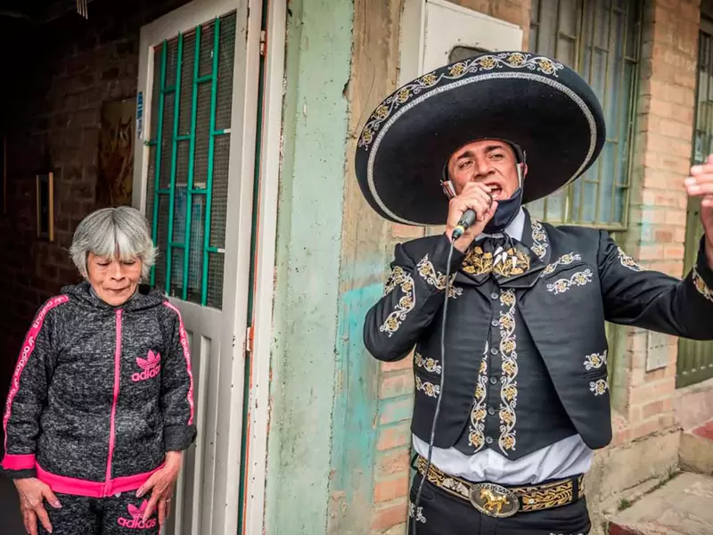 Serenata a abuela en Ciudad Bolívar