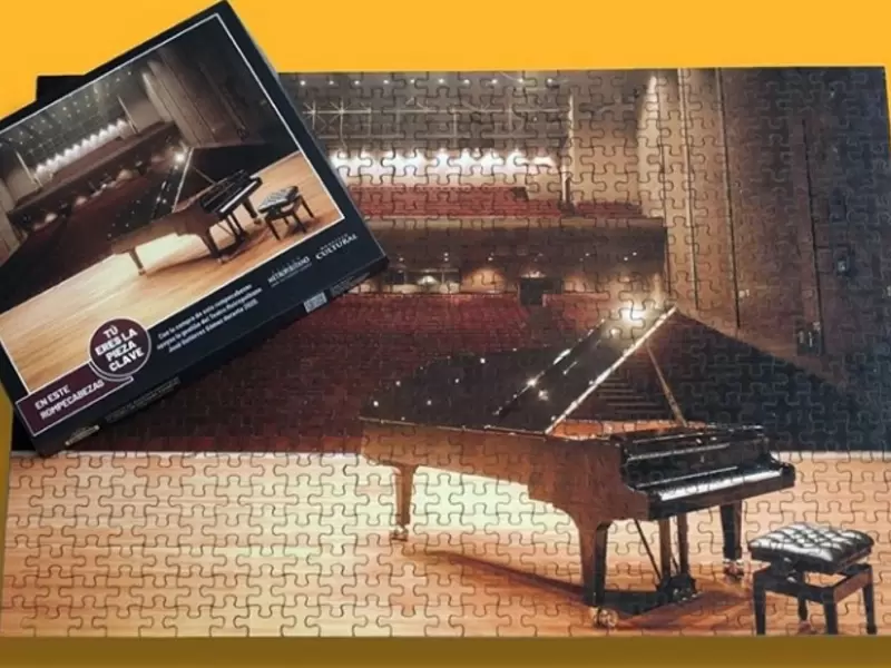Rompecabezas del Teatro Metropolitano de Medellín.