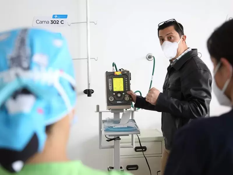 Nuevos ventiladores mecánicos en hospitales de Bogotá